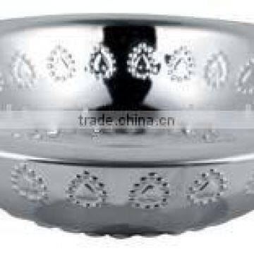 Stainless Steel Garland Bowl