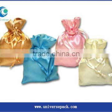 nice colorful satin storage pouch