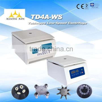 Popular selling low speed tabletop centrifuges TD4A-WS for medical