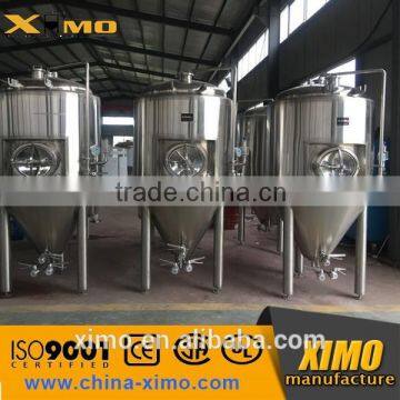 SUS304 stainless steel horizontal beer storage tank