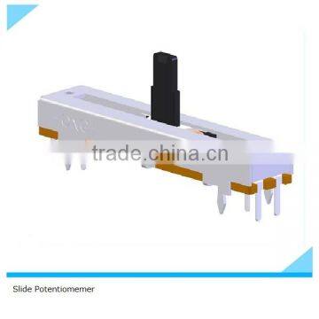 straight sliding potentiometer carbon film switch linear slide potentiometer