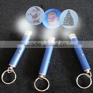 Projected LED Keychain Torch