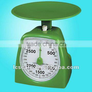 home manual kitchen scale with bowl