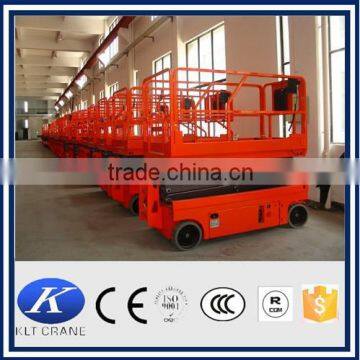 Top sale scissor lifting platform, small electric lift 200kg