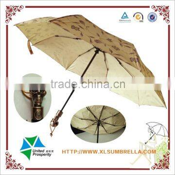 luxury high taste fashion automatic lifelike skull umbrella