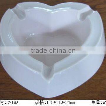 Melamine high quality heart shaped ashtray