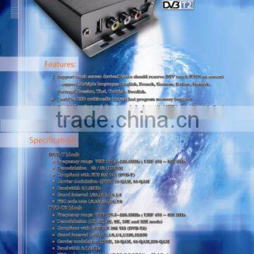 YCH Indoor DVB-T Active UHF VHF 22DB 12V Antenna photo-2