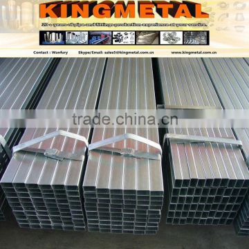 100x100 Q235 carbon steel retangular and square pipe price