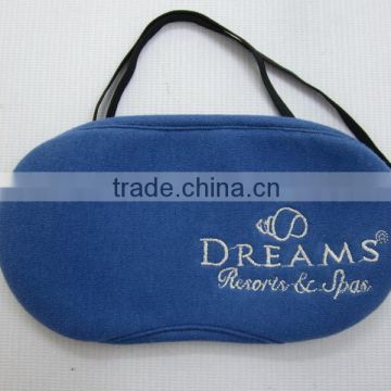 Blue comfortable deluxe spa sleep mask