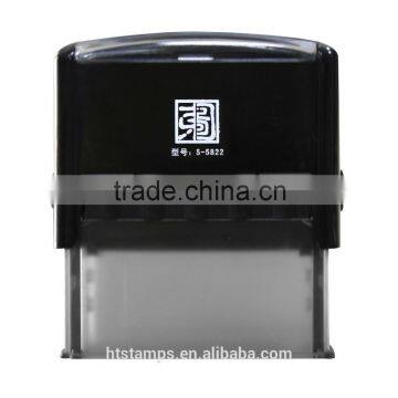 HongTu Square/Rectangle 58x22mm Factory good quality rubber ink stamps                        
                                                Quality Choice