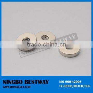Radial Oriented ring sintered neodymium rare earth permanent N52 N35 magnets/china ndfeb magnet manufacturer