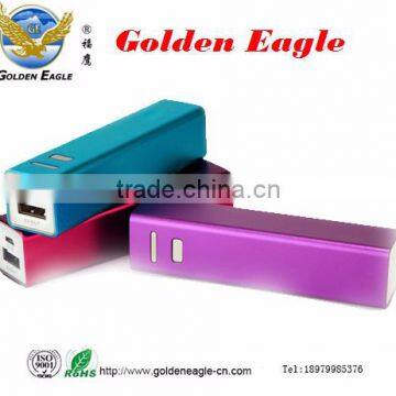 High precision portable lipstick powerbank/newly powerbank with different color