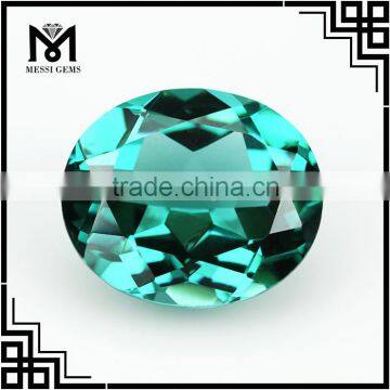 Nanosital #25 Green nano crystal glass stone for silver jewelry