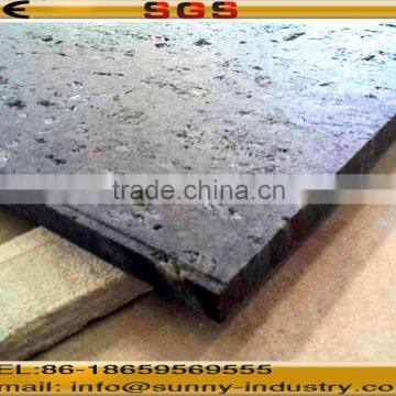 Natural black lava stone