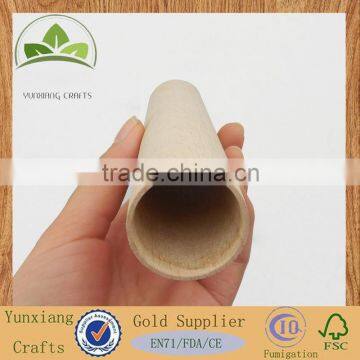 wooden hollow circular column roller