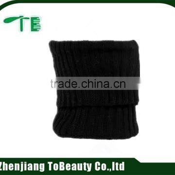 Black neck warmer for man