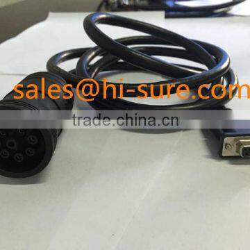 DEUTSCH 9PIN J1939 to DB9P Female Cable