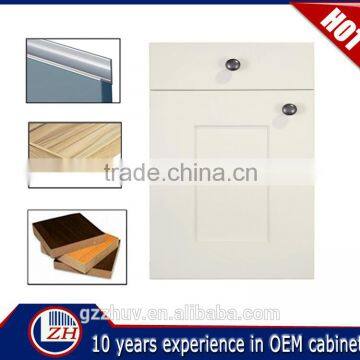 High quality laminate pvc kitchen cabinet door design