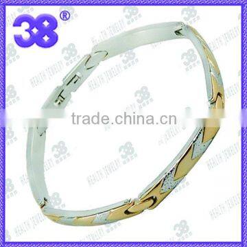 OEM ebay hot sale alibaba.com 7.5-10inch china 3000 guass magnetic shenzhen wholesale 24K gold wholesale alibaba lady bracelets