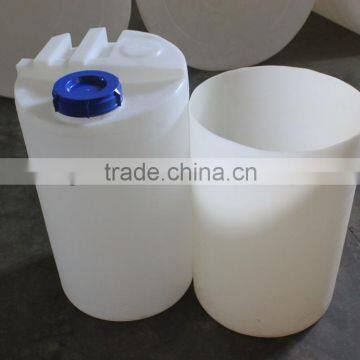 Acidic chemical storage tanks
