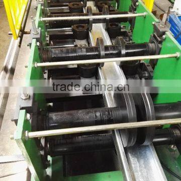 Change Dimensions C Z U W Omega Shape Purlin Cold Roll Forming Machine For Sale , Purlin Making Machine