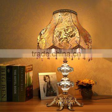 2016 New product Classic Design Home Use LED Crystal Table Lamp