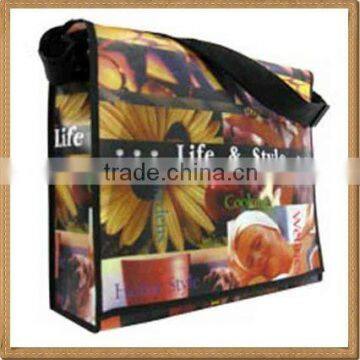 hot pp non woven shoulder bag(2W-0678)