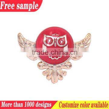 Bird design plastic shoe decoration buckle flower accessories