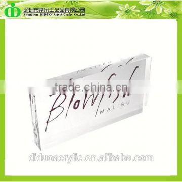 DDB-0121 Trade Assurance Clear Nameplate Material