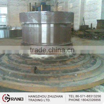 Die casting carbon steel end cap for stone crusher