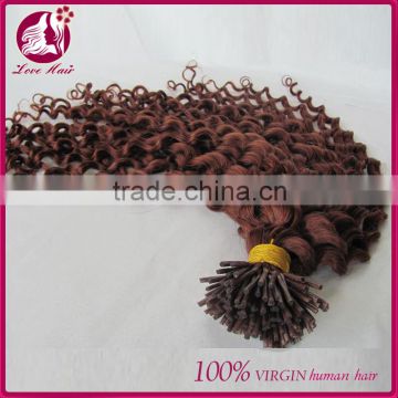 100 keratin tip human hair extension wholesale factory price i tip hair extensions wholesale flat tip hair