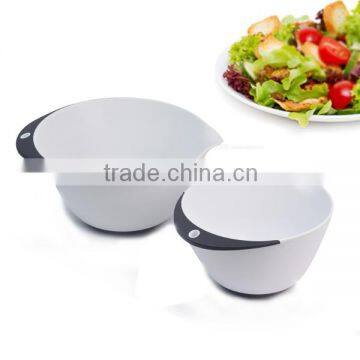 Plastic Salad Measuring Bowls Set1500ML, 3000ML