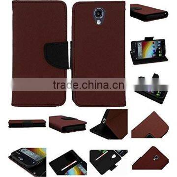 New Business Wallet Stand Design PU Leather Case Cover for LG LS740 Volt - Retail Packaging