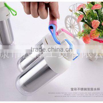 Factory Outlets Leakproof Stainless Steel Double Cup Filter Cups Cold Water