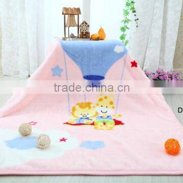 OTSU KEORI 100% polyester super soft baby hested blanket