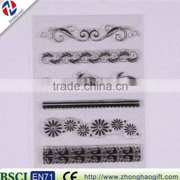 Best Price Black and Hyaline Lace Stickers