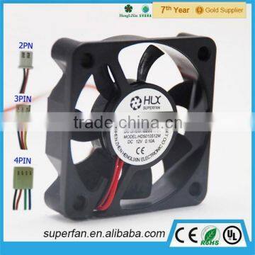 50 x 50 x 10 mm 5010 DC brushless fan 5v 12v 24v 38v dc cooling fan with UL ROHS CE CCC approved