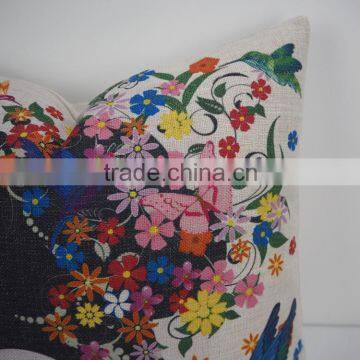 New Design Printed Wholesale Decorative Throw Pillow Covers With Linen/cotton Fabric photo-5