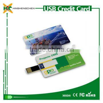 Promotional Plastic Usb Card for 1gb-128gb Oem Usb Flash Drive