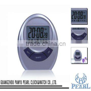 Pearl Multifunctional LCD Clock PM727