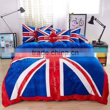 Union Jack Duvet Cover Flag British UK Blue White Red Quilt Bedding Set photo-1