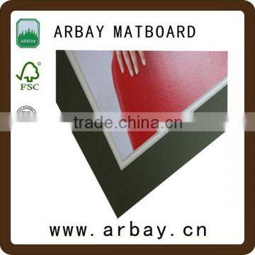 Factory Name Card Multi opening matboard/uncut mat board/matboard for decorative digital picture frame