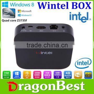 Vplus Wintel W8 OEM ODM Win8.1 OS Bay Atom Z3735F intel tv box