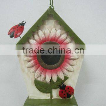 new! metal garden birdhouse