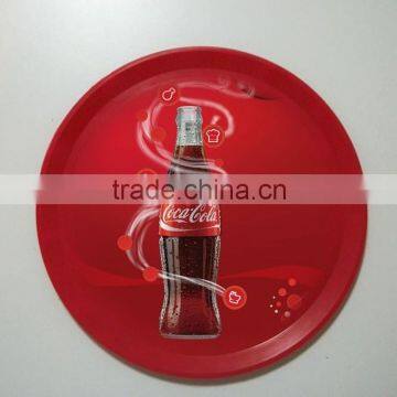 plastic round beer tray, ABS tray