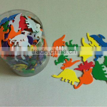 EVA foam craft dinosaur shapes