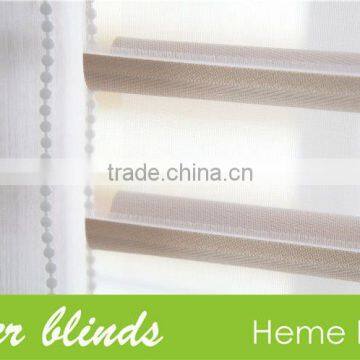 aluminum bottom rail for zebra blind