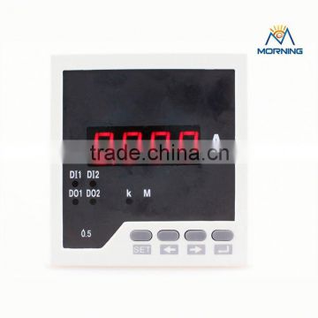 96*96mm modbus digital ac voltage panel meter current meter