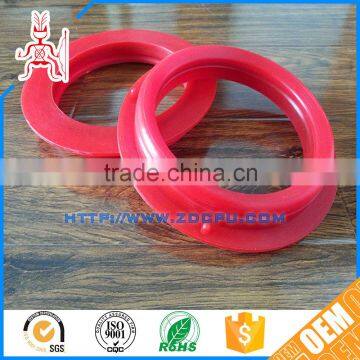 Colorful self lubricant anti-aging plastic ring