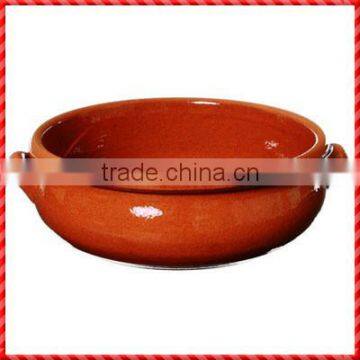 New design handmade glazed terracotta tableware wholesale